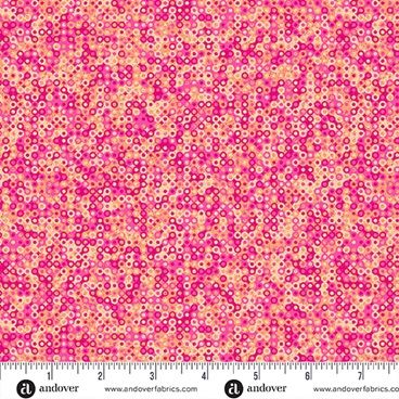 Molly's Magic by Andover 1505 E (peach & pink)