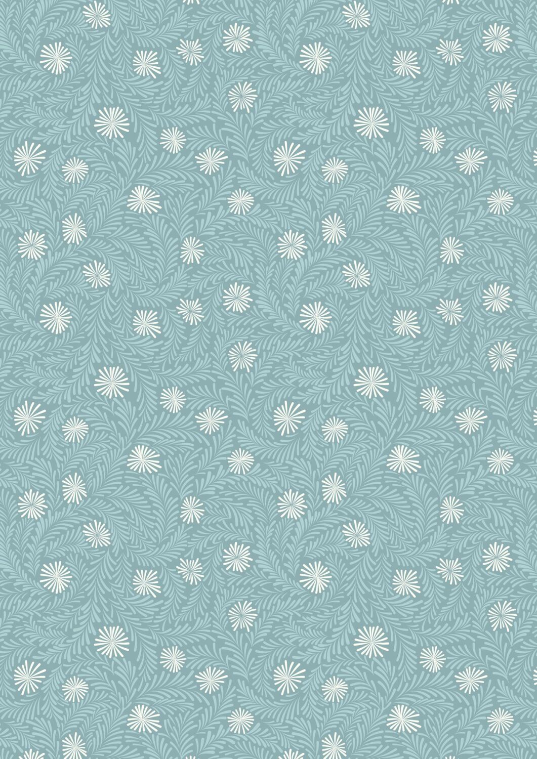 A Winter's Moon Frosty ice on light iced aqua with pearl - A950B