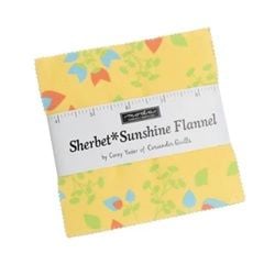 Sherbet Sunshine Flannel by Corey Yoder for Moda Charm Pack PP29220F