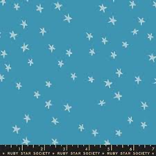 Starry by Alexia Marcelle Abegg of Ruby Star Society for Moda - Vintage Blue 4109 85