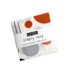 Simply Cozy by Brigitte Heitland for Zen Chic for Moda - Mini Charm Pack