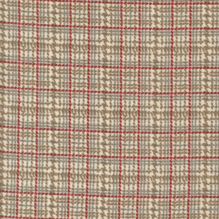 Prairie Gatherings Flannel for Moda 49314 11F Porcelain check