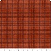 Prairie Gatherings Flannel for Moda 49314 21F Rust check