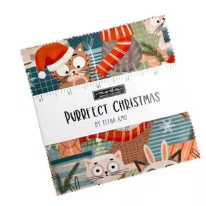 Purrfect Christmas - Mini Charm Pack