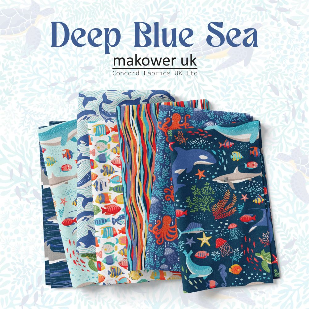 Makower Deep Blue Sea