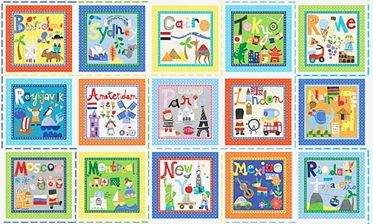 What A World by Jill Macdonald for P&B Textiles