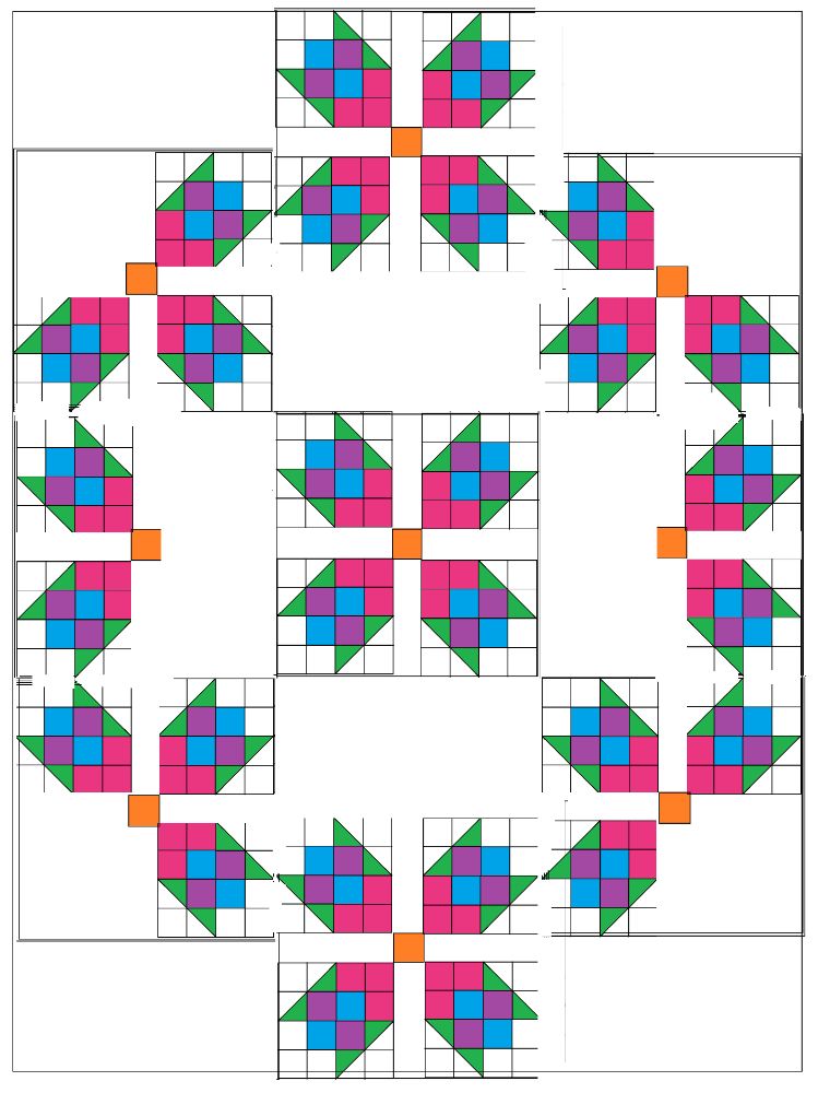 RIng a Ring of Rosebuds QAL