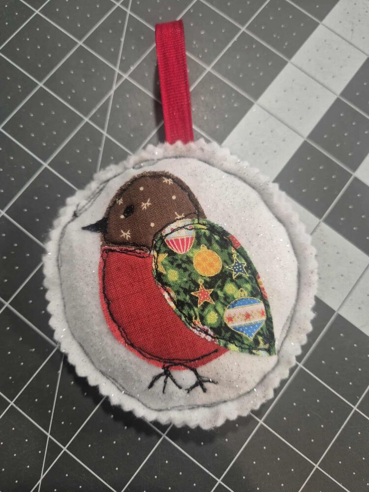 Little Robin Redbreast template - digital download only