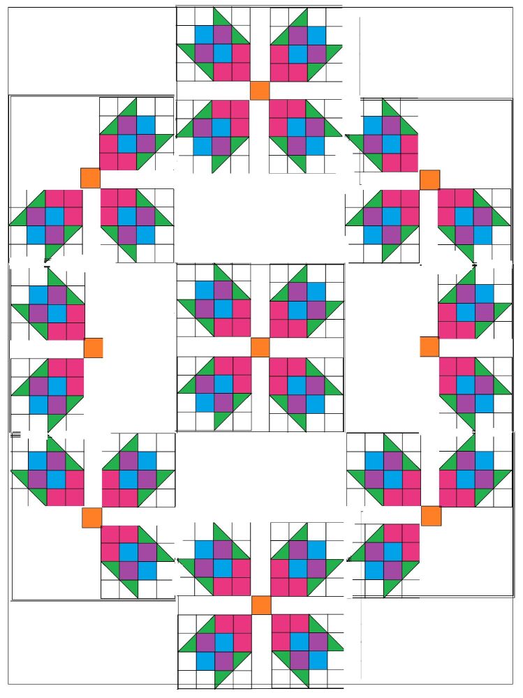 Ring a Ring of Rosebuds QAL - Week Two Digital Download