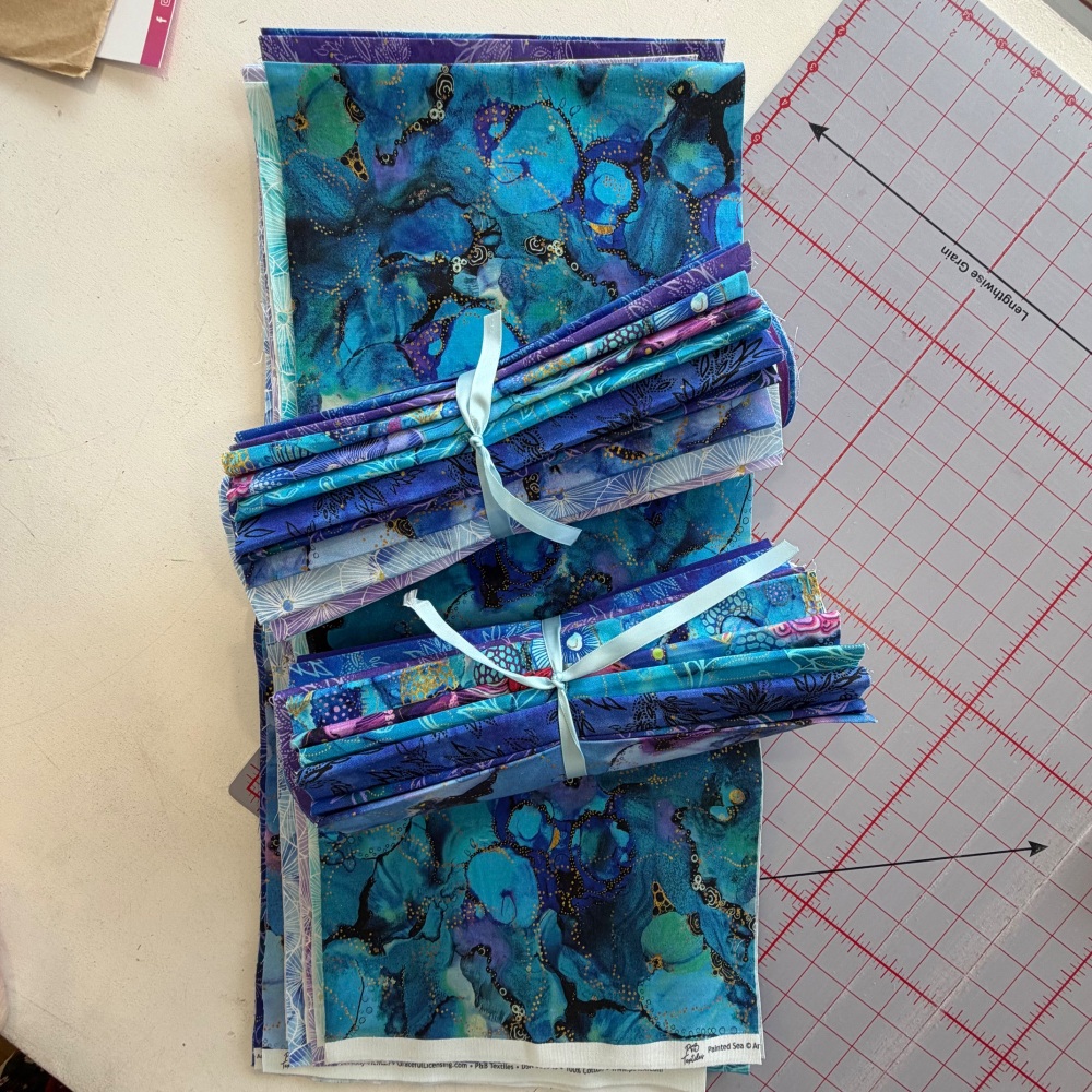 Painted Sea by Amy Tieman for P&B Textiles - Long Quarter Bundle (13 Fabrics)