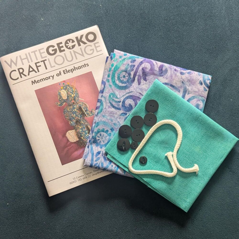 Memory of Elephant kit - Was 29.99 now £10! - Batik
