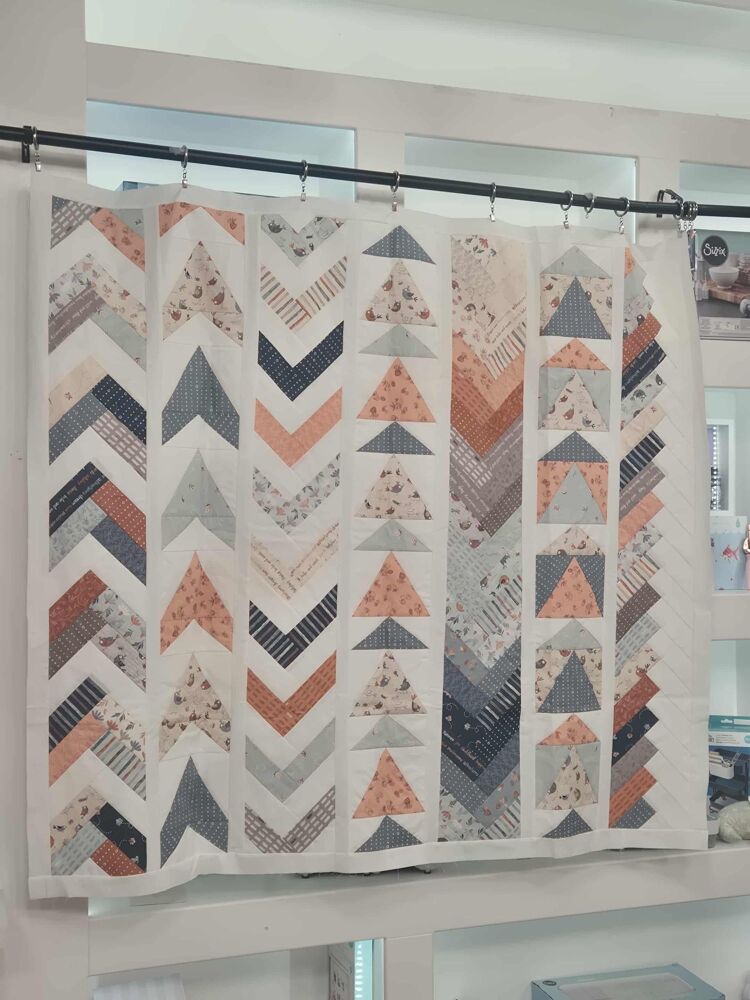 FFP preprinted Braided Quilt Panel