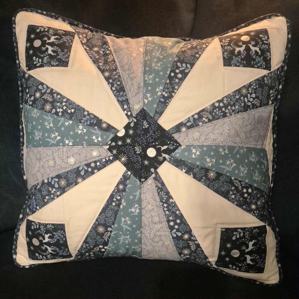 FFP preprinted Exploding Star Panel - 18" square finished