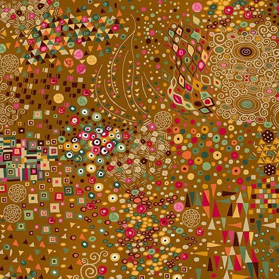 Golden by Makower UK Symphony Yellow 155/Y