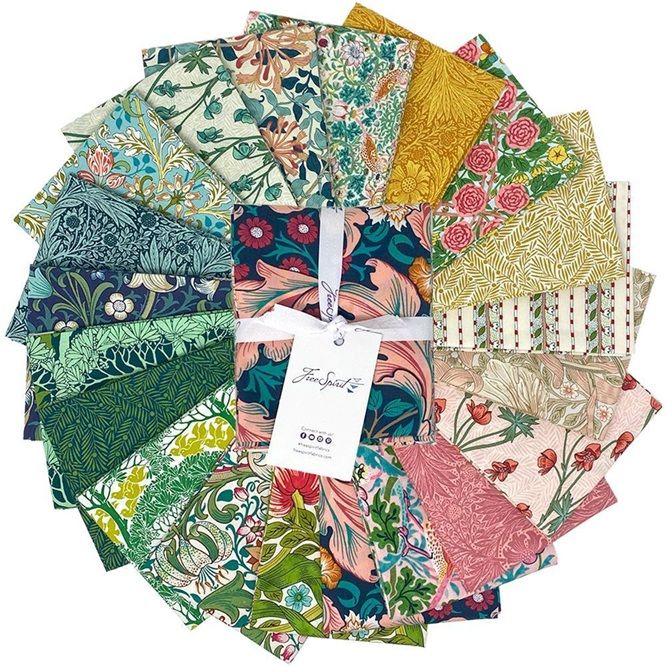 Free Spirit Morris & Co - Bedford Park Fat quarter bundle - 20 x fat quarters