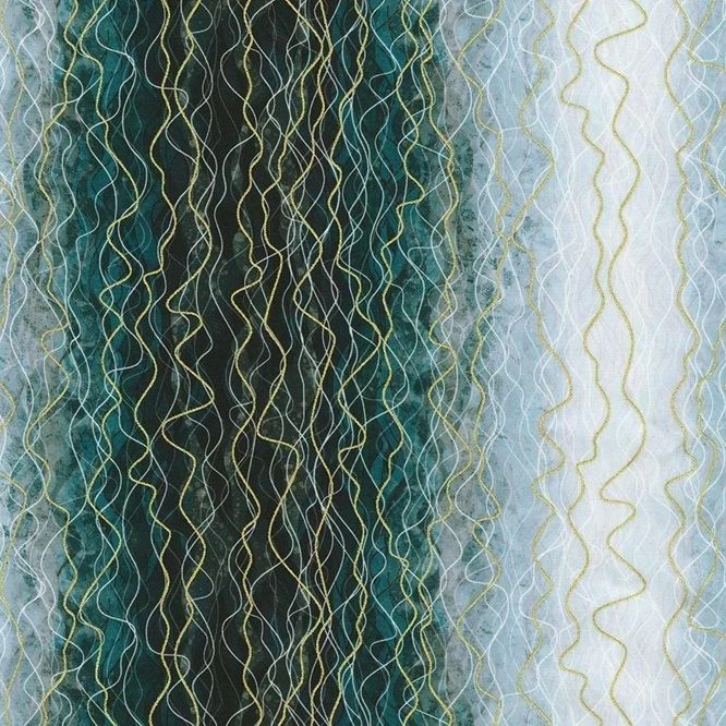 Hill Shine by Robert Kaufman 23241-59 ocean abstract waves