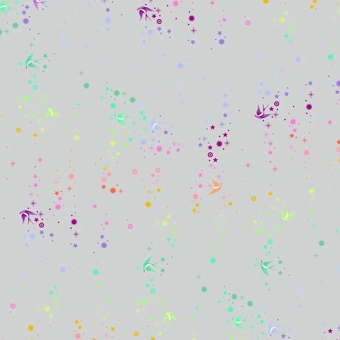 Graywork by Tula Pink Fairy Dust FSPWTP 133FOG