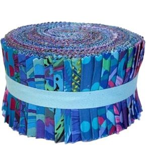 Kaffe Fasset Collective Classic Plus Jelly Roll Royal - FB4DRGP.ROYAL