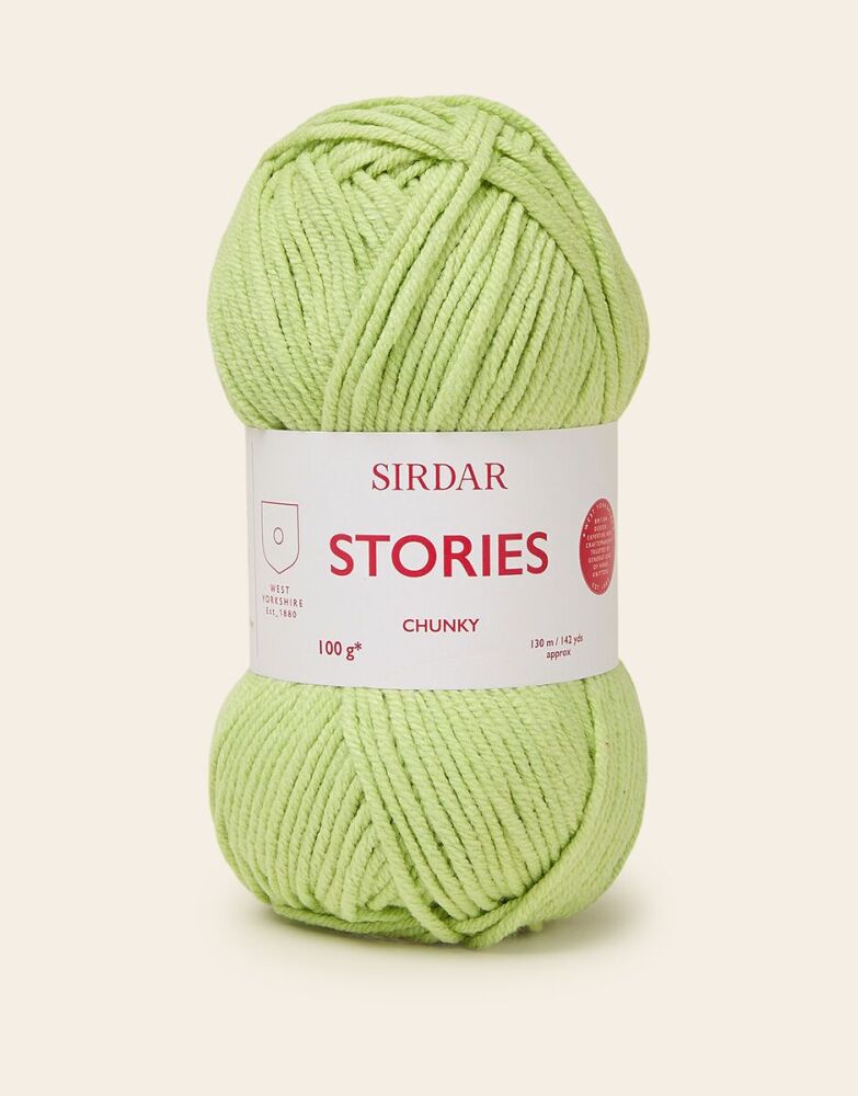 SIRDAR STORIES CHUNKY, 100G Zesty F139-0854