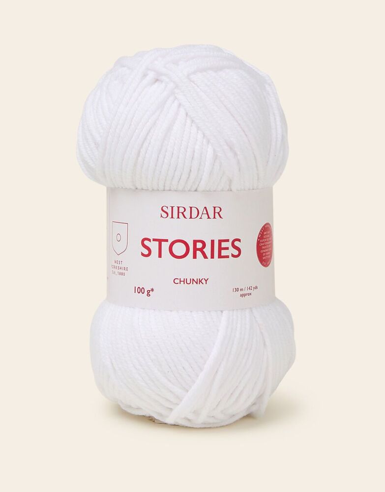 SIRDAR STORIES CHUNKY, 100G Smile F139-0835