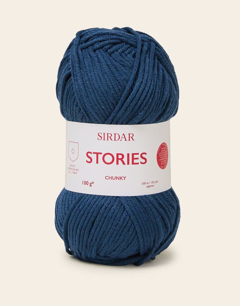 SIRDAR STORIES CHUNKY, 100G All Nighter F139-0823