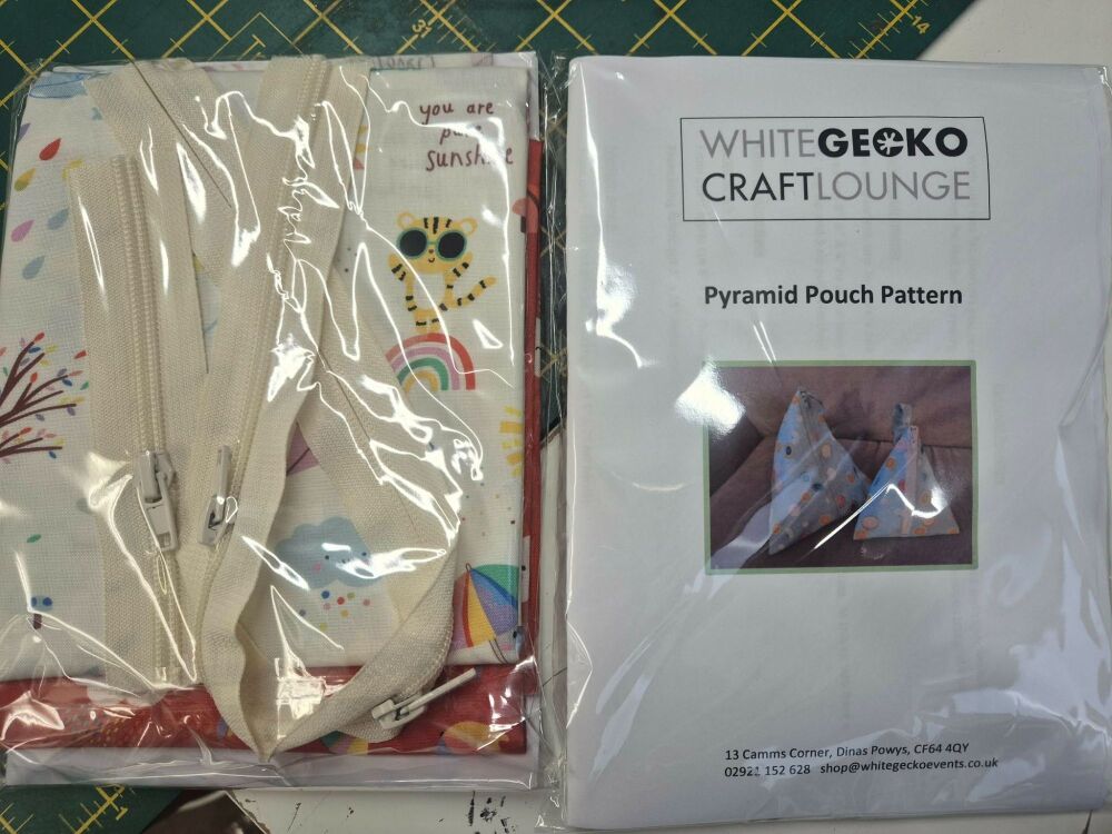 Pyramid Pouch Kit - Makes 3 - Red