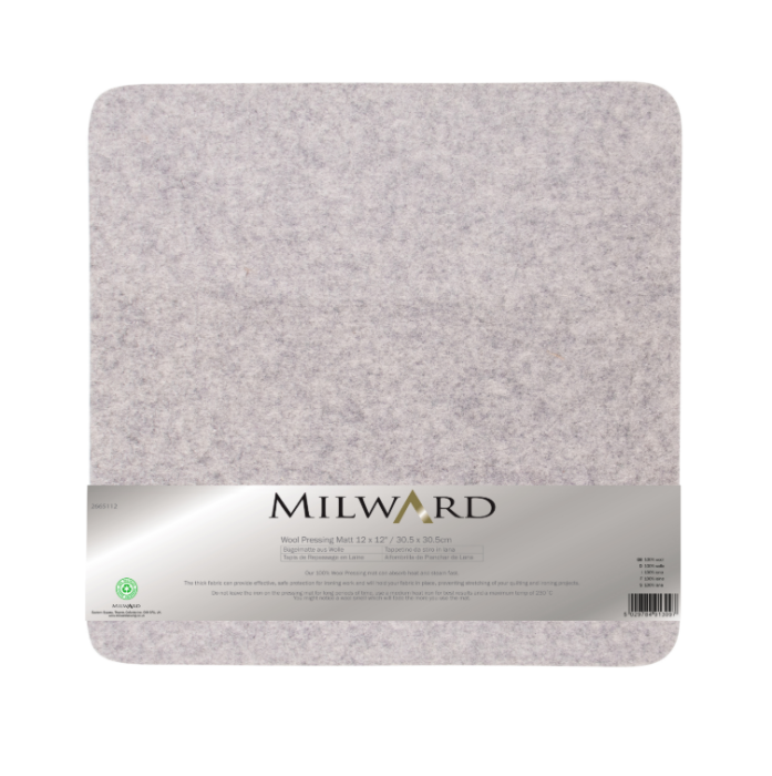 Milward Wool Presing Mat 12 x 12 inches