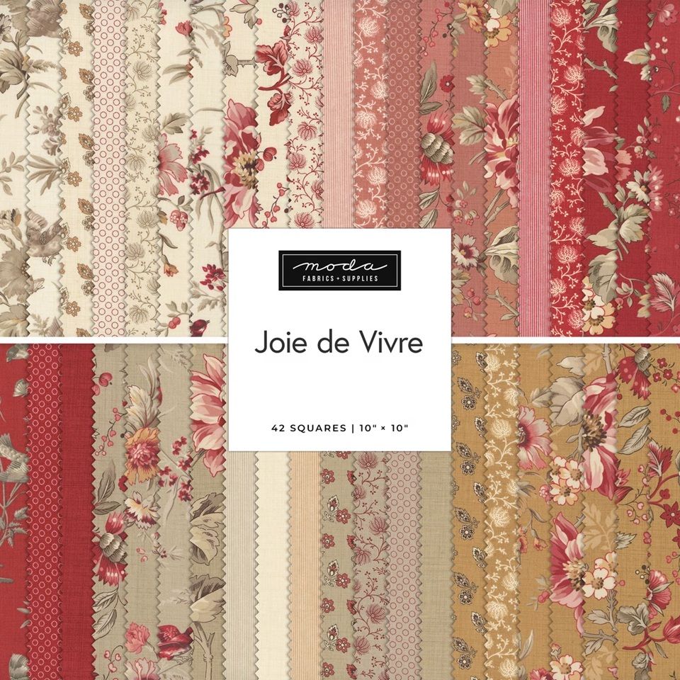 Joie de Vivre by French General for Moda layer cake LC13980