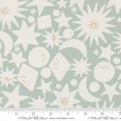 To the Moon & Back by Paper & Cloth for Moda 25905 15 Grass (sage/grey)