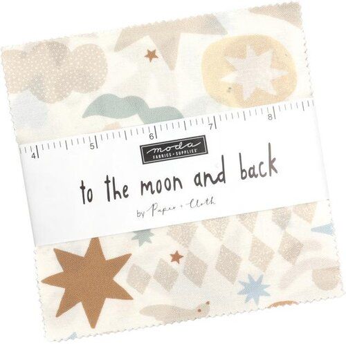 To the Moon & Back by Paper & Cloth for Moda  Charm Pack PP25900