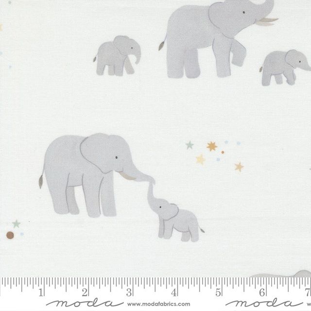 To the Moon & Back by Paper & Cloth for Moda 25900 11 Dove