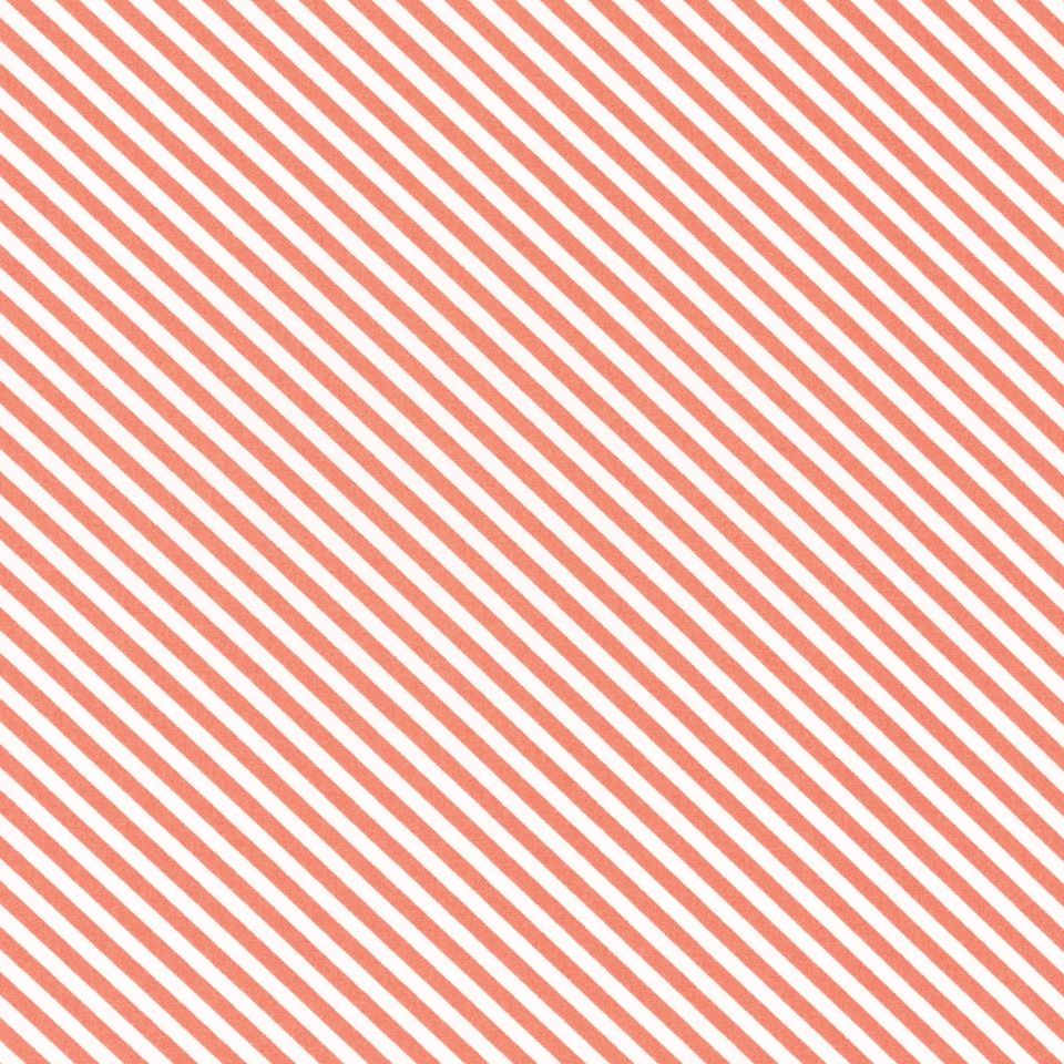 In the Garden by Corey Yoder for Moda 29237 25 diagonal stripe Coral