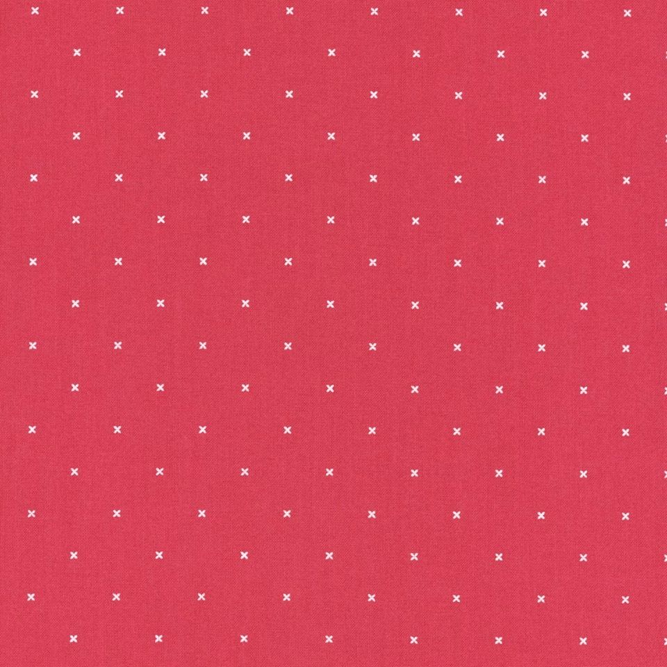 In the Garden by Corey Yoder for Moda 29238 12 tiny cross Strawberry