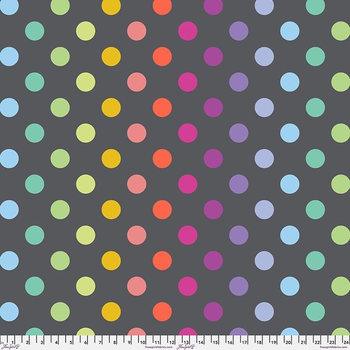 Graywork by Tula Disco Poms MINKY! MKTP011.SHADOW