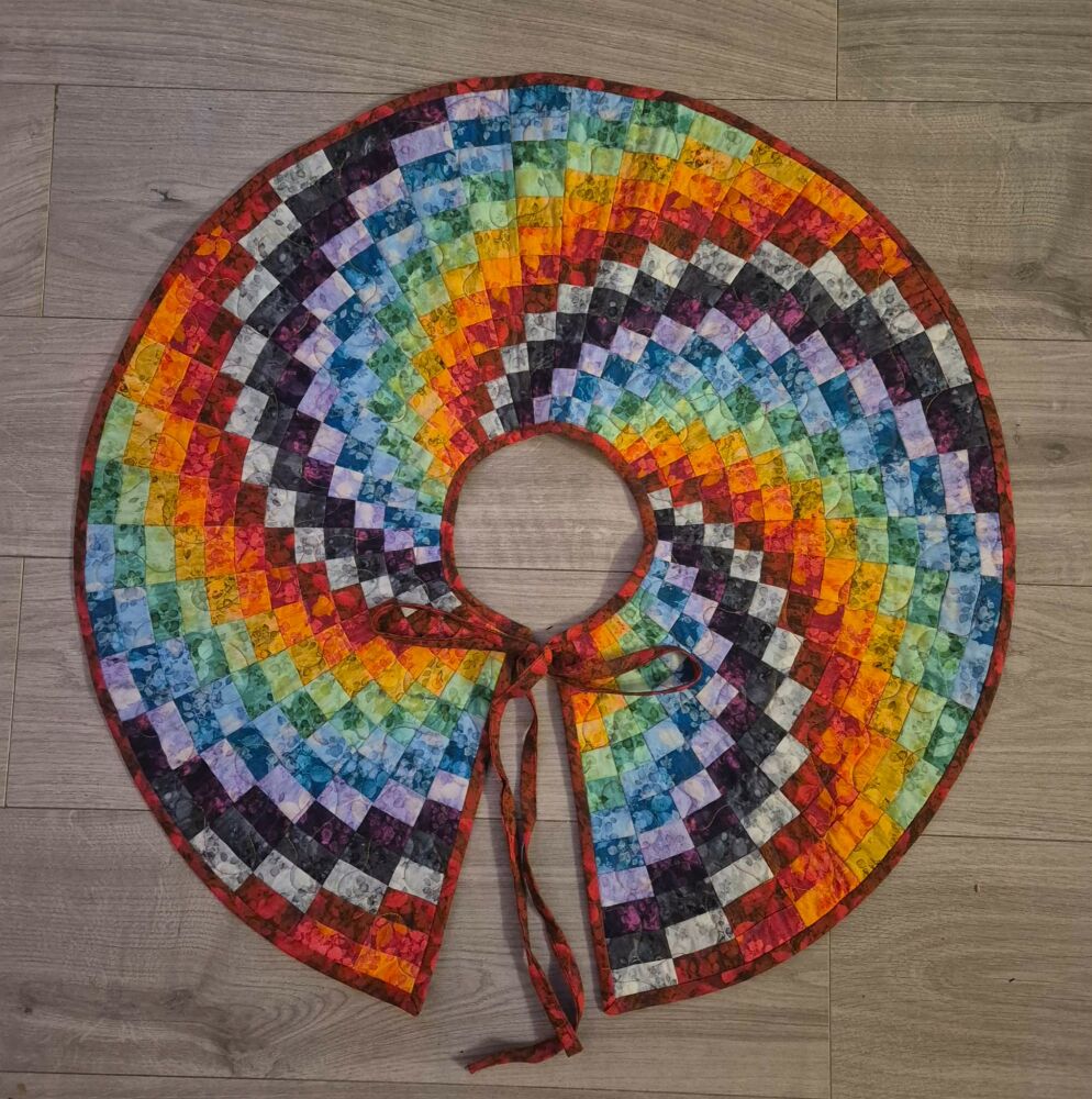 Circle Bargello Quilt & Tree Skirt pattern - digital download only