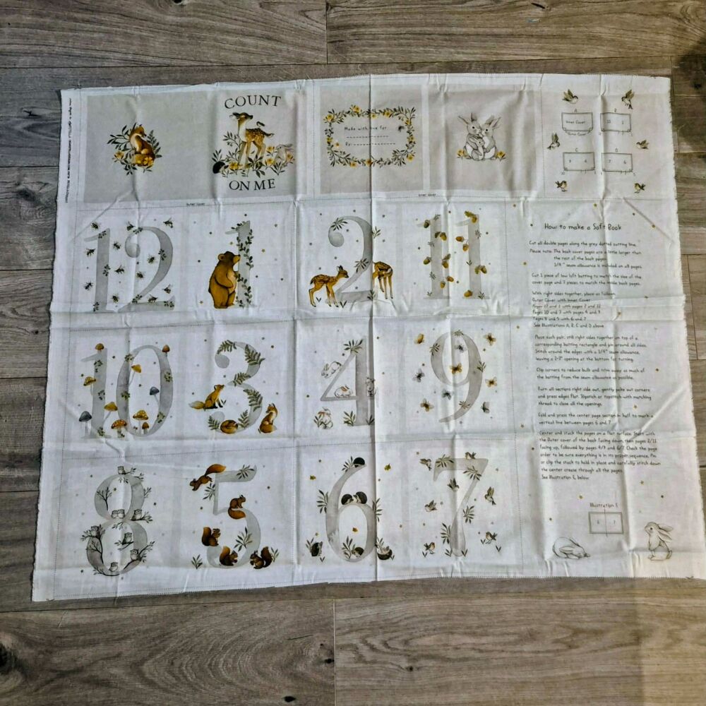 Count on Me Soft Book Panel - Last one!  was 16.99 now &pound;10!