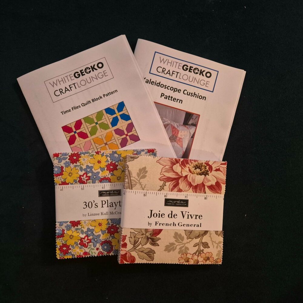 Two charm Packs & Two patterns - Joie de Vivre & 30's Playtime was &pound;42.00 now &pound;25