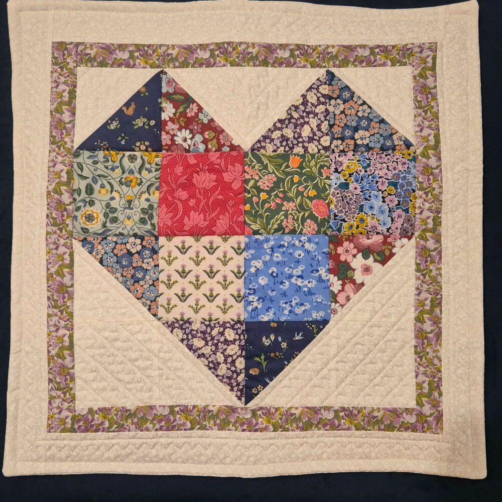 Scrappy Love Liberty Cushion - was &pound;28.99 now &pound;22 last 8!