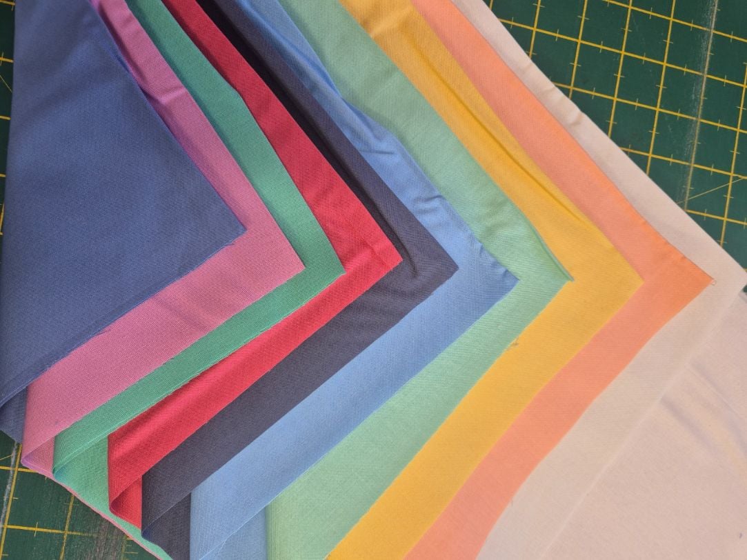 Bella Solids Long Quarter Bundle - normally  £22.50 now £18!