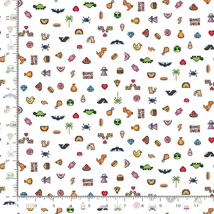 Dear Stella Level Up - White - Game Over D3450