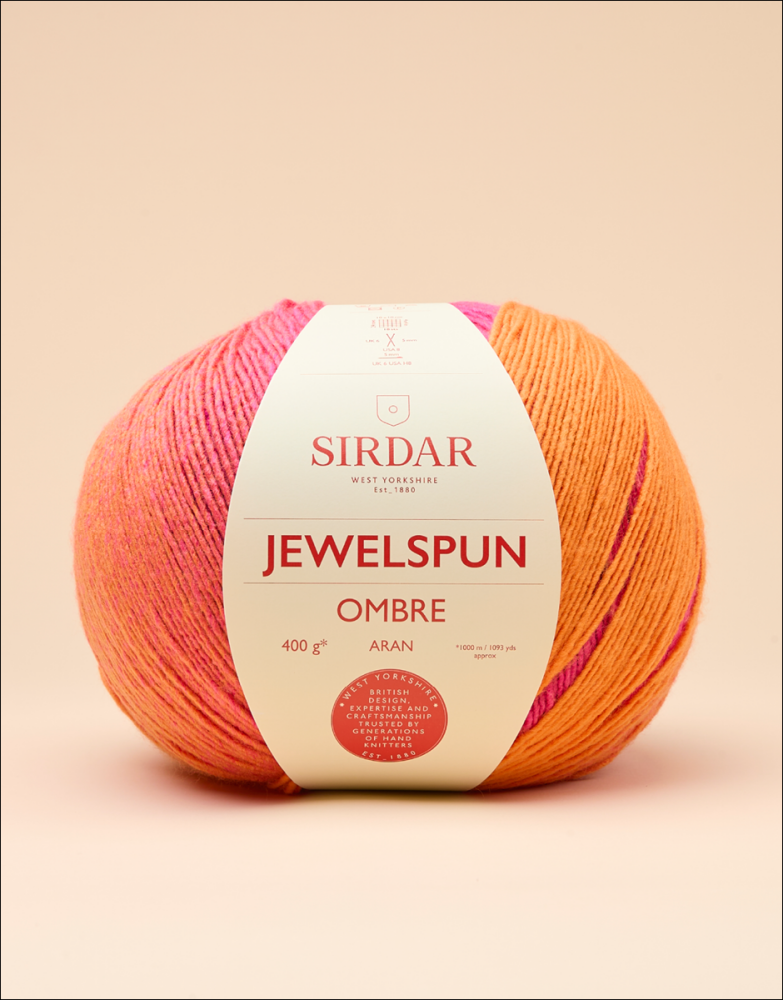 Sirdar Jewelspun Ombre Aran 400g - Tropical Haze 0111