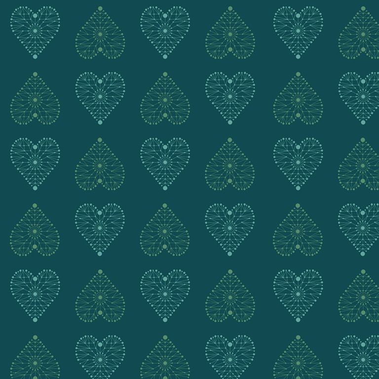 Enrapture  by Giucy Giuce for Free spirit fabrics - PWGG007.TURQUOISE