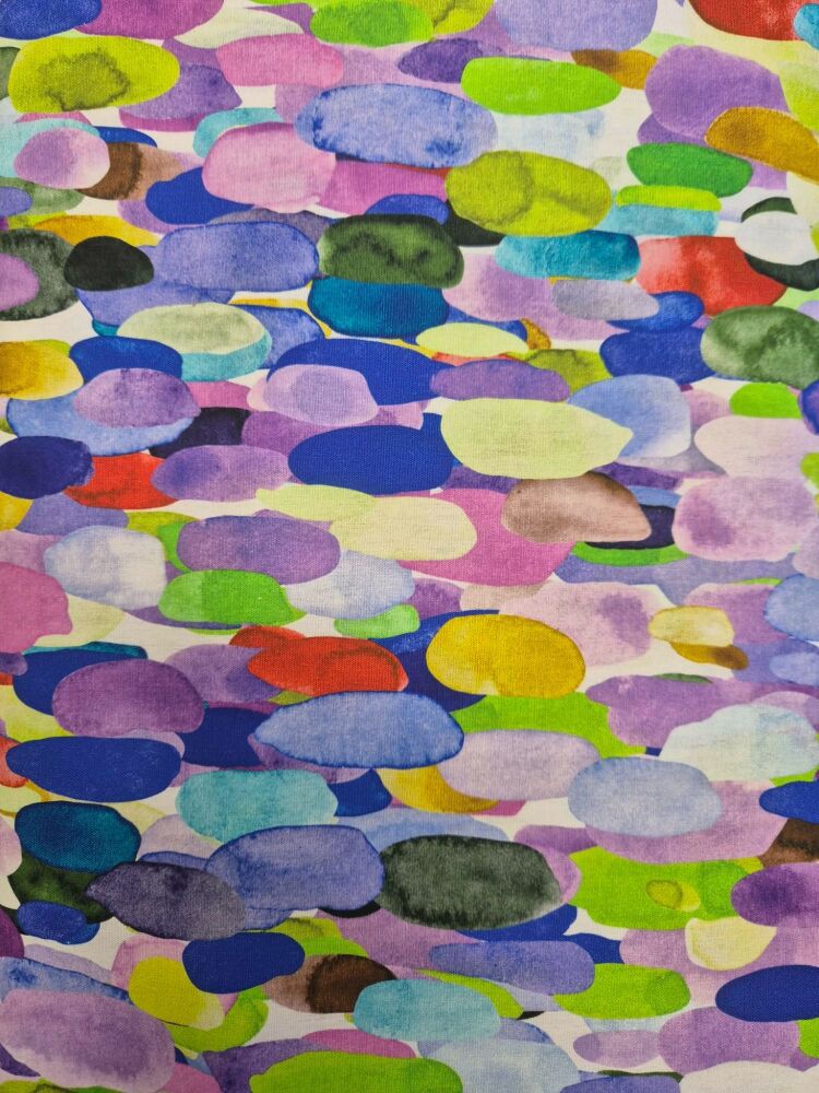 Sew Cool 60" Purple & Green 'Splodges'