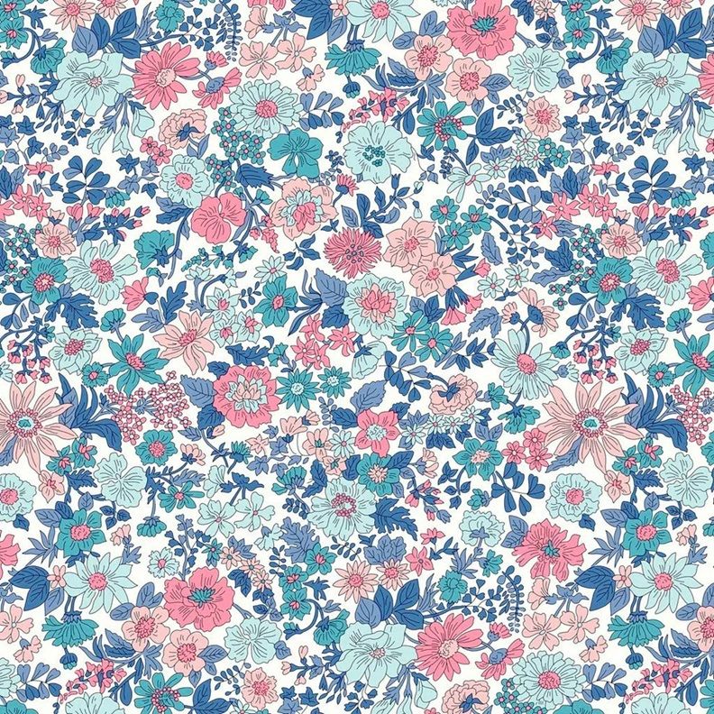 Liberty Emily Annabelle 01667525E BLUE/PINK/PALE BLUE