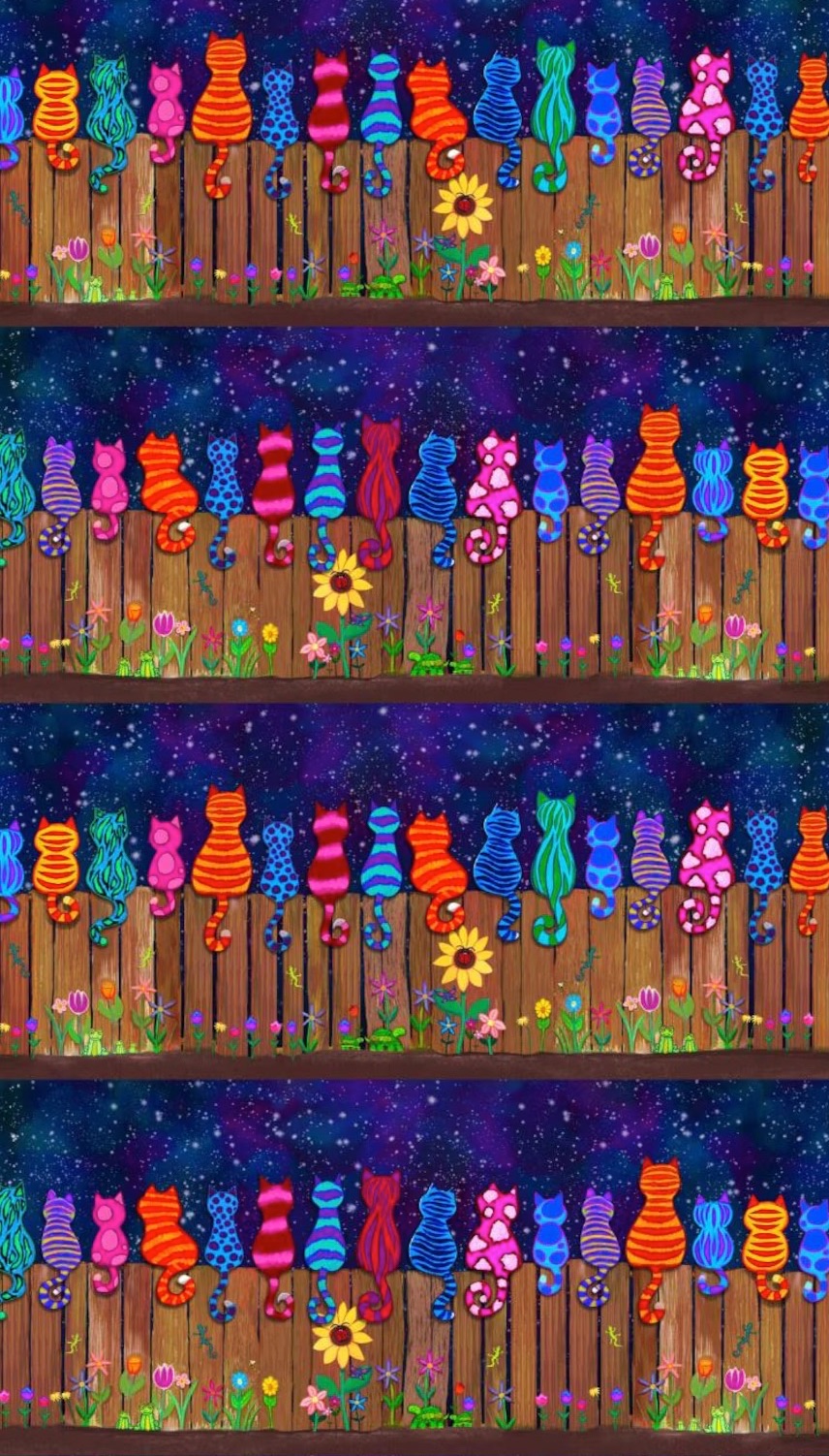 Star Gazing Cats Nick Gustafson Timeless Treasure