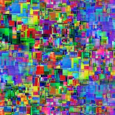 Petal Power by Chong-a Hwang for Timeless Treasures - GEO ABSTRACT SHAPES FLORA-CD3823  MULTI