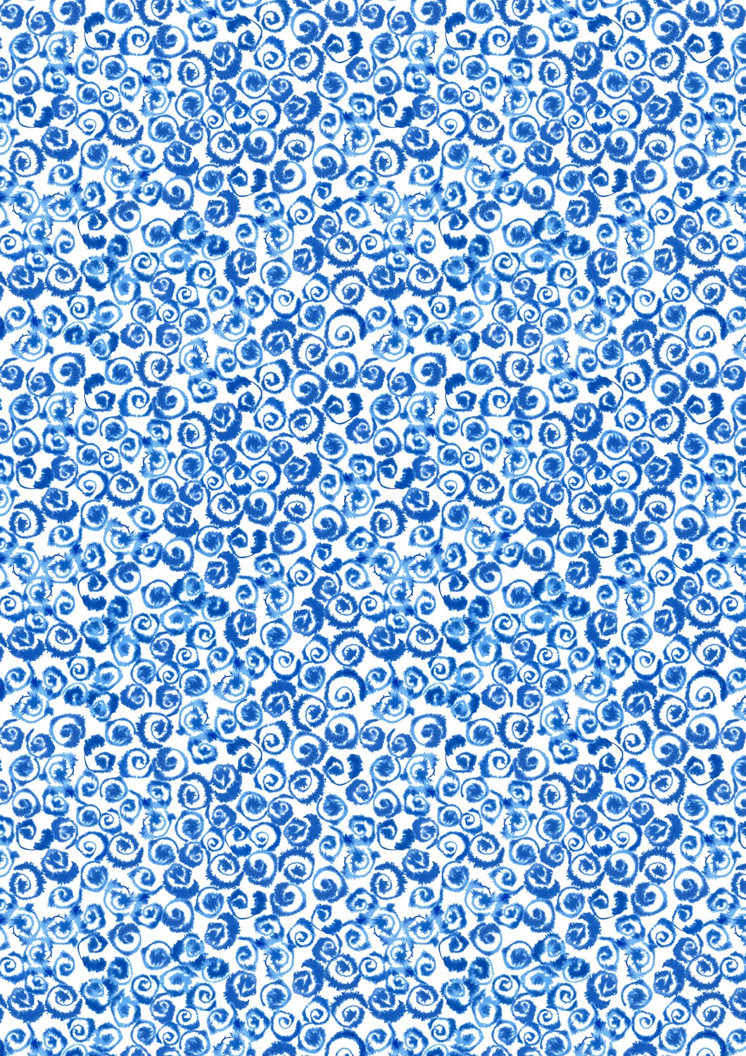 Porcelain and Sea Glass by Stuart Hillard for Lewis and Irene - Watery Swir