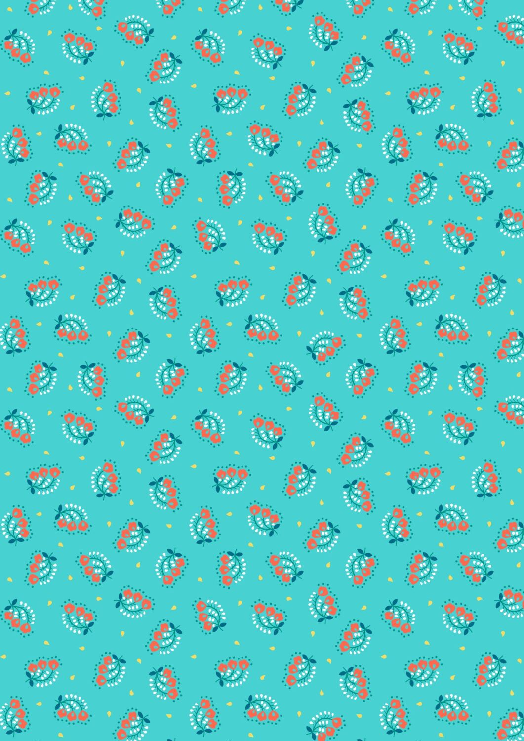 PRE ORDER John Scott's Sambramha for Lewis & Irene  Mini stems on turquoise