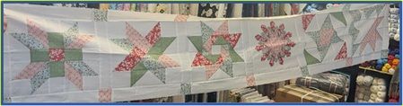 Online Class - Star Sampler Quilt - Monday 22nd June 6.30pm start