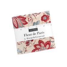 Fleur de Paris by French General for Moda -  Charm Pack
